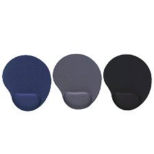 MP3 Player: Mauspad mit Gelenkauflage blau