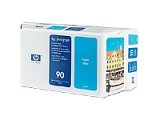 Heimkinosysteme: HP Kombipack Nr.90 400ml Tinte cyan DesignJet 4000