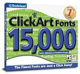ClickArt Fonts 3 (Jewel Case) by Encore Software