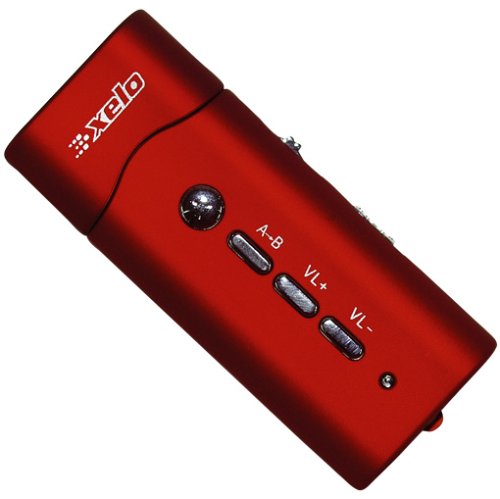 Computerzubeh&ouml;r: Xelo MP3 Player RedLine Tragbarer MP3-Player 256MB