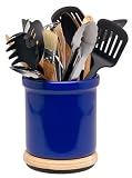 Chef Philippe 20-Piece Deluxe Rotating Tub-O-Tools Set, Blue