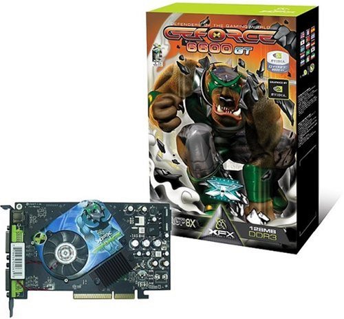 Computerzubeh&ouml;r: XFX NVidia GeForce 6600 GT 128MB DDR3 8X AGP Grafikkarte