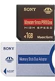 SONY MSX-M1GN 1GB High Speed Memory Stick(R) PRO Duo Media ( Red )