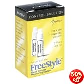 FreeStyle Control Solution - Pack of 2 by TheraSense