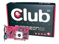 Camcorder: CLUB 3D RADEON 9550 256MB DDR AGP Grafikkarte retail