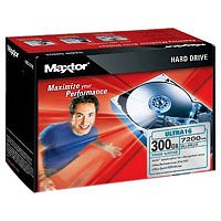 MP3 Player: Maxtor 300 Gigabyte Festplatte intern IDE Retail 7200 UPM, 16 MB Cache