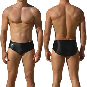 Solid Speedline Brief Fully Front and Back Lined by AgonSwim