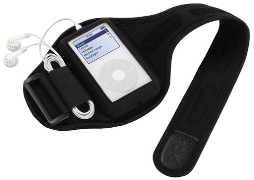 Computerzubeh&ouml;r: XtremeMac Sport Wrap Armband/Tasche f�r iPod 4 Generation schwarz