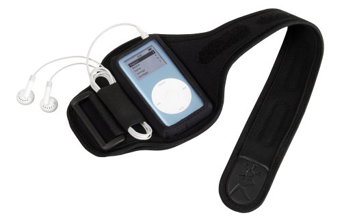 Computerzubeh&ouml;r: XtremeMac Sport Wrap Armband/Tasche f�r iPod mini schwarz