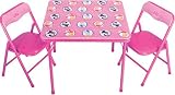 Disney Princess Collection Folding Activity Table with 2 Folding Chairs