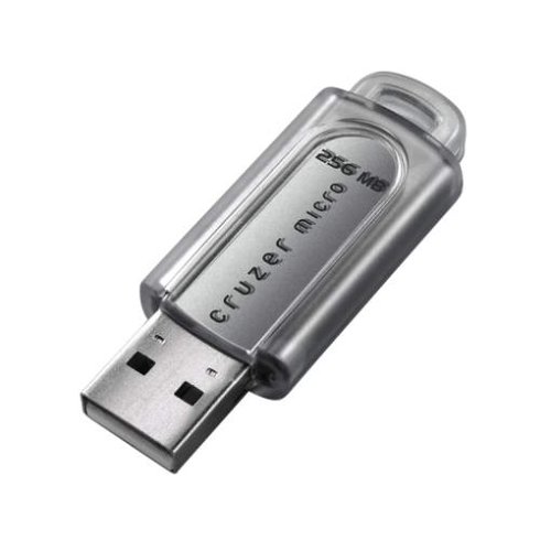 Heimkinosysteme: Hama CRUZER MICRO 256MB USB-Speicher