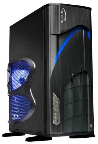 Projektoren: PC Geh�use Shark schwarz VA7000BWA
