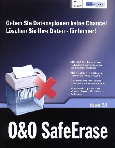 DVD Player: O&O SafeErase V2.0 - EDU-Versionen