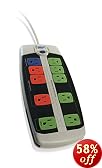 Energy Saving Smart Strip With Autoswitching Technology #LCG3