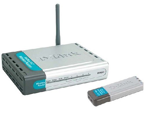 Digitalkameras: D-Link DWL-924 Wireless LAN 54 MBit Kit Bundle DI-624+ DSL Router + DWL-G122 Funk-LAN Adapter USB