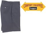 Haggar Comfort Equipped Plain Front Twill Shorts