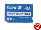 SanDisk 1 GB Memory Stick Pro Duo (SDMSPD-1024-A11)