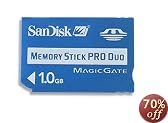 SanDisk 1 GB Memory Stick Pro Duo (SDMSPD-1024-A11)