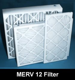 Pleated A/C & Furnace Air Filter 16x25x1 (6 Filters) MERV 12