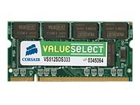 Camcorder: Corsair Value Select 256MB VS SO DDR333 Arbeitsspeicher