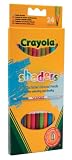 Crayola "Shaders"Double Ended Coloured Pencils (12 Pack)