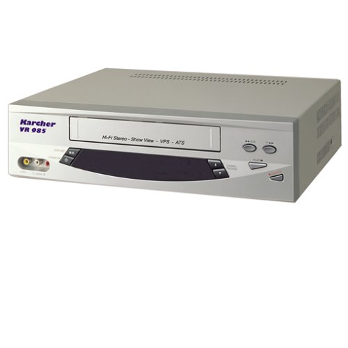Kompaktanlagen: Karcher VR 985 Videorecorder 6-Kopf HiFi Stereo