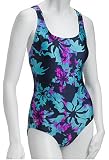 Speedo Womens Hot Tropics Crossback with Soft Cups Swimsuit