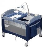 Evenflo Madison Playard With Bassinet, Changer, Mobile &  Music Station