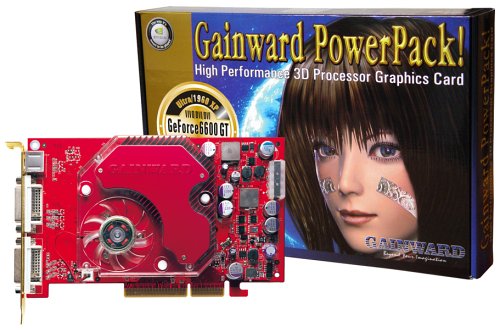 Handys Ohne Vertrag: Gainward NVidia GeForce FX 6600 GT, 128MB, Golden Sample 1960XP AGP Grafikkarte (Retail)