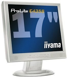 Navigationssysteme: Iiyama ProLite E435S-W Monitor LCD-TFT 17.0' 1280 x 1024 Audio TCO99 Weiss