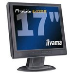 Navigationssysteme: Iiyama ProLite E435S-B Monitor LCD-TFT 17.0' 1280 x 1024 Audio TCO99 Schwarz