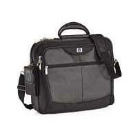 Heimkinosysteme: HP Tragetasche Notebook Tasche Leder schwarz schwarz