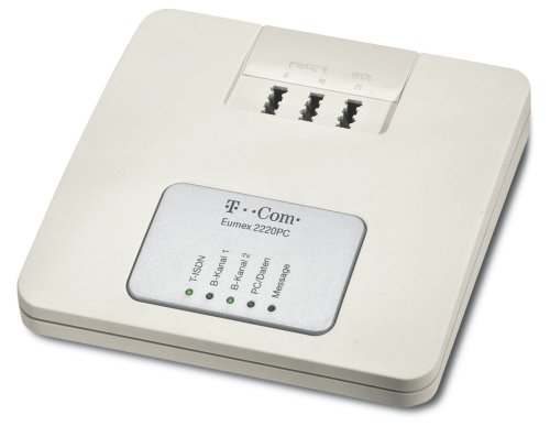 T-Com Eumex 2220PC weiss, silber TK-Anlage