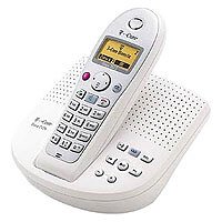 T-Com Sinus 712A Polarwei� schnurlos Telefon mit Anrufbeantworter