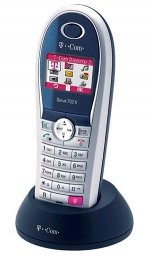 TV Geraete: T-Com Sinus 702K Pack schnurlos Telefon aquablau, silber Mobilteil + Ladeschale