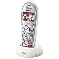 TV Geraete: T-Com Sinus 702K Pack schnurlos Telefon polarweiss, silber Mobilteil + Ladeschale