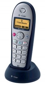 T-Com Sinus 702S Pack Aquablau schnurlos Telefon (Mobilteil + Ladeschale)