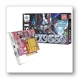 Micro-Star RADEON 9550 8X AGP 256MB-DVI TVOUT 128BIT ATI ( RX9550-TD256 )