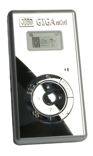 Telekommunikation: Jobo Giga Mini Mobiler Speicher USB 2.0 mit 20GB Festplatte, 10 in1 Reader,interner Akku, MP3, FM Tuner, Diktier-Funktion, inkl. Zubeh�r