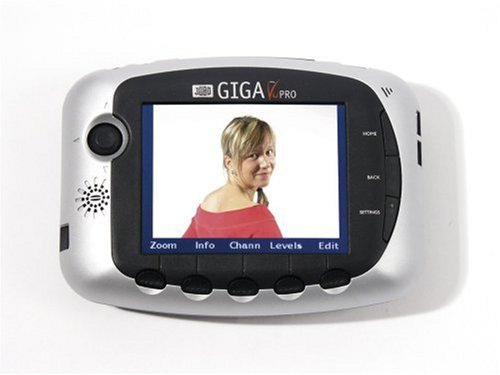 Telekommunikation: Jobo Giga Vu Pro Mobiler Speicher USB 2.0 mit 60GB Festplatte, 3,8" Display, CF I/II Slot,interner Akku, MP3, Video, inkl. Zubeh�r