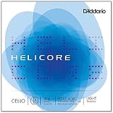 D'Addario Helicore Cello Strings D string, 4/4, light
