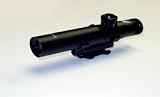 Ncstar 4x22 AR15 M16 Compact Rifle Scope Blue Lens include Ring