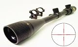 Ncstar 6-24x50 Illuminated Cross Hair A.O.E. Rifle Scopes Mil-Dot with Scope Ring