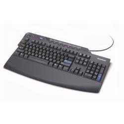 Navigationssysteme: IBM Enhanced Performance USB schwarz Tastatur USB 104 Tasten MS W2000 I Schwarz