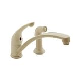 MoreHome Delta 441BSWF Faucet Kitchen (Biscuit) by 