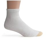 Gold Toe Mens Coolmax Athletic Quarter Sock, 3-Pack