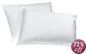 Martex 205-Thread-Count Damask Standard Pillows, Set of 2