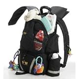 Baby Sherpa Diaper Backpack Color: Black