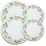 Corelle Coordinates Delicate Array Economy Burner Covers, Set of 4