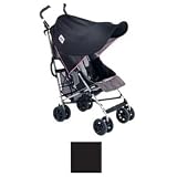 Twin Canopy UPF 50 Sunshade - Black